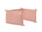 Mobile Preview: Jollein Bettnestchen in rosa - perfekter Schutz für dein Baby im Schlaf 004-895-66037