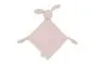 Preview: Jollein Schmusetuch Babyspielzeug Schnullertuch Hase rosa personalisierbar mit Name bestickt 031-594-67099