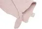 Preview: Jollein Schmusetuch Babyspielzeug Schnullertuch Hase rosa personalisierbar mit Name bestickt 031-594-67099