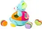 Preview: Ein Spielzeugmäuschen mit verschiedenen geometrischen Plüschformen und zusätzlichen sensorischen Funktionen wie Quietschen, Rasseln und Knistern.