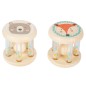 Preview: small foot 11885 Babyspielzeug Babyrassel Tiere Pastell