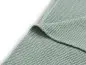 Preview: Babydecke Strickdecke Basic Knit Grün (75x100 cm) | Jollein | Personalisiert mit Name und Datum