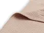 Preview: Babydecke Strickdecke Basic Knit Rosa (75x100 cm) | Jollein | Personalisiert mit Name und Datum