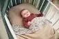 Preview: Babydecke Strickdecke Basic Knit Nougat (75x100 cm) | Jollein | Personalisiert mit Name und Datum