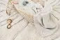 Preview: Babydecke Strickdecke Basic Knit Nougat (75x100 cm) | Jollein | Personalisiert mit Name und Datum
