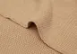 Preview: Babydecke Strickdecke Basic Knit Biscuit (75x100 cm) | Jollein | Personalisiert mit Name und Datum