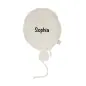 Preview: Kinderzimmer Wanddeko 'Luftballon' creme 25cm | Jollein | Personalisierbar