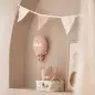 Preview: Kinderzimmer Wanddeko 'Luftballon' rosa beige 25cm | Jollein | Personalisierbar