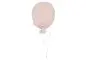 Preview: Kinderzimmer Wanddeko 'Luftballon' rosa beige 25cm | Jollein | Personalisierbar