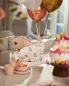 Preview: Kinder Geburtstagskrone Musselin biscuit | Jollein | Personalisierbar
