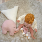 Preview: Holz Nachziehtier Elefant rosa JaBaDaBaDo C2514 Nachziehspielzeug personalisiert
