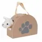 Mobile Preview: JaBaDaBaDo Tragentasche Koffer mit Kuscheltier Hund personalisiert W7191