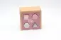 Mobile Preview: Label-Label Formen Steckspiel Box Kinder Sortierbox Holz Rosa Personalisiert Namen LLWT-25040