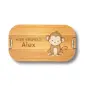 Preview: Personalisierte Brotbox für Kinder | Mit Name und Affe