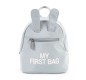 Preview: Childhome My First Bag Kinderrucksack grau CWKIDBGR