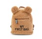 Preview: Childhome My First Bag Kinderrucksack Teddy beige CWKIDBT