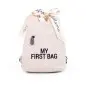 Preview: Childhome My First Bag Kinderrucksack Teddy weiss CWKIDBTW