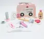 Mobile Preview: Doktor Arztkoffer Krankenwagen Set im Koffer rosa | JaBaDaBaDo | Personalisiert