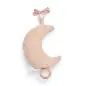 Preview: Personalisierbare Baby Spieluhr Mond rosa - Musik Einschlafhilfe für Babys | Jollein 043-001-65370 8717329359918