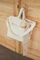 Mobile Preview: Jollein Baby Wickeltasche & Verpflegungstasche für Unterwegs in Cremeweiß mit Teddy-Stoff, Wickelauflage und Flaschenwärmer