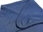 Mobile Preview: Personalisiertes Halstuch Bandana 2er Set Basic Stripe in Jeans Blau | Jollein