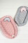 Mobile Preview: Jollein Babynest Kuschelnest 90x52cm Regenbogen Rosa Nestchen