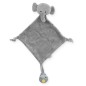Mobile Preview: Jollein Schmusetuch Babyspielzeug Schnullertuch Elefant grau 041-001-65325