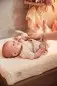 Preview: Jollein Schmusetuch Babyspielzeug Schnullertuch Hase strom grey nougat personalisierbar mit Name bestickt 031-594-66050