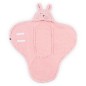 Mobile Preview: Baby Wickeldecke - Bunny pink / rosa Babygeschenk | Jollein 032-566-65250