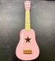 Preview: Kids Concept 1000148 - Kinder Holz Gitarre Rosa mit Name personalisiert