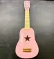 Preview: Kids Concept 1000148 - Kinder Holz Gitarre Rosa mit Name personalisiert