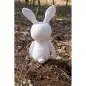 Preview: JaBaDaBaDo N0159 ✔️ Baby Kuscheltier Hase in weiß ✔️ personalisierter Hase
