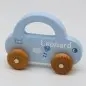 Mobile Preview: Label Label - Kinder Auto aus Holz blau LLWT-25019