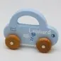 Preview: Label Label - Kinder Auto aus Holz blau LLWT-25019