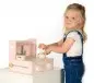 Preview: Label-Label klappbare Kinder-Spielküche rosa personalisiert LLWT-24784