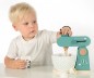 Mobile Preview: Label-Label Kinder Mixer Küchenmaschine holz mint personalisiert Name LLWT-24913