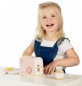 Preview: Label-Label Küchenzubehör Holz Toaster rosa personalisiert Name LLWT-24593