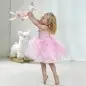 Preview: Baby Kuscheltier Hase Kate Ballerina in rosa personalisiert mit Name