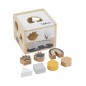 Preview: Tryco - Tier Formen Steckspiel Box - Kinder Sortierbox aus Holz - Personalisiert mit Namen und Geburtstag