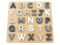 Preview: Buchstabenpuzzle aus Holz | Alphabet | Tryco