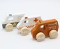 Mobile Preview: Tryco Holzspielzeug Feuerwehrauto personalisiert TR-303018 Geschenk zur Taufe