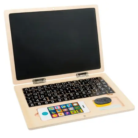 Lernspielzeug Laptop mit Magnet-Tafel & Handy | small foot 11193
