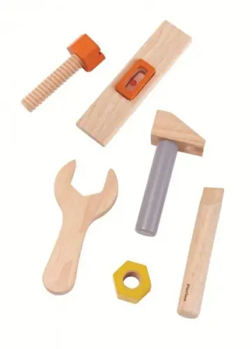 PlanToys Kinder Werkzeuggürtel Holzspielzeug 8854740034854