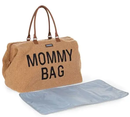 Childhome Mommy Bag Wickeltasche Teddy beige Verpflegungstasche