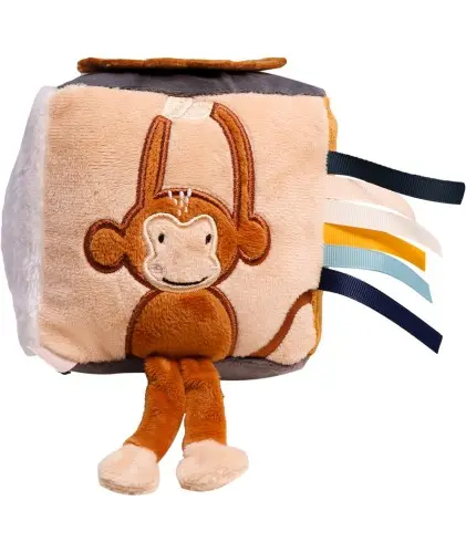 Baby Spielwürfel Jungle - Personalisiertes Geschenk mit Namen für Kinder - individuelles Geschenk TR-243339