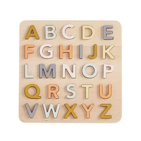 Kids Concept ABC Puzzle Steckspiel mit Buchstaben