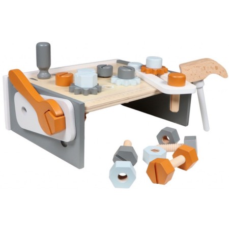 Tryco Holzspielzeug Werkzeugbank Tisch personalisiert Tr-303010