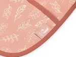 Laetzchen Wasserdicht mit Ärmeln in Blumen Design Rosa - Jollein 029-869-66028
