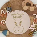 Personalisiertes Ostergeschenk Namenschild für Kinder in verschiedenen Größen von BellasTraum