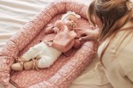 031-594-66049 Jollein Schmusetuch Babyspielzeug Schnullertuch Hase rosa personalisierbar mit Name